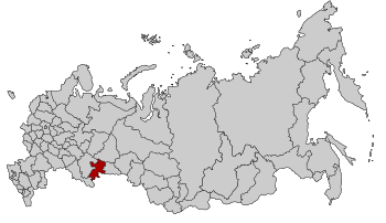 Карта: г. Кыштым- Челябинская область