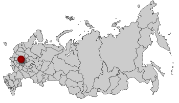 Карта: г. Серпухов- Московская область