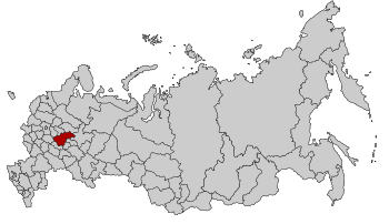 Карта: г. Выкса- Нижегородская область