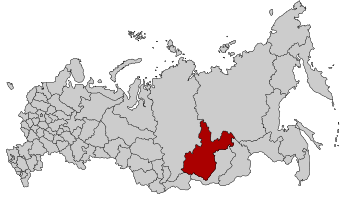 Карта: г. Зима- Иркутская область